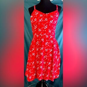 Maurice’s Red Floral Sundress